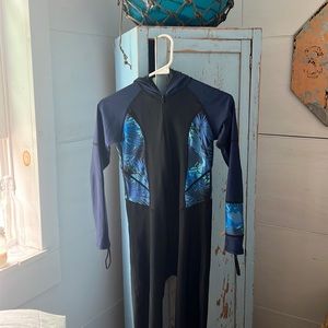 SBART Scuba skin suit with hood